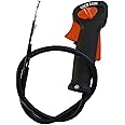QHALEN Throttle Control Bike Handle replacement For Stihl FS120 FS200 FS250 String Trimmer Replaces 4128 790 1301
