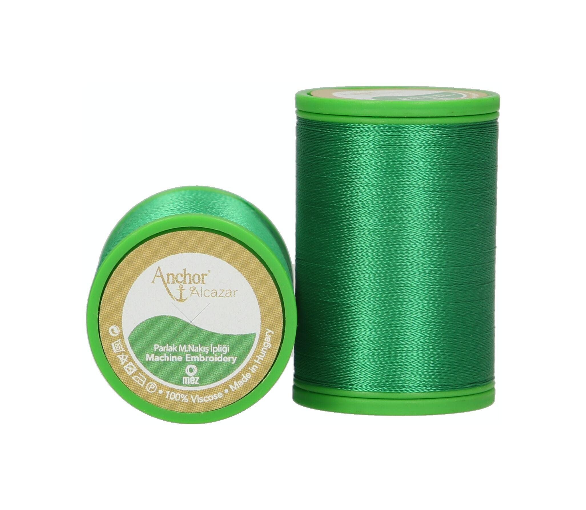Anchor Machine Sewing Threads, 100% Viscose, 557, 10g
