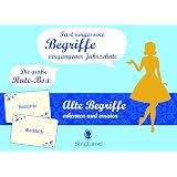 Juego De Cartas SingLiesel - La Gran Caja De Adivinanzas: Términos Casi Olvidados, Reconocer Y Adivinar Palabras Antiguas