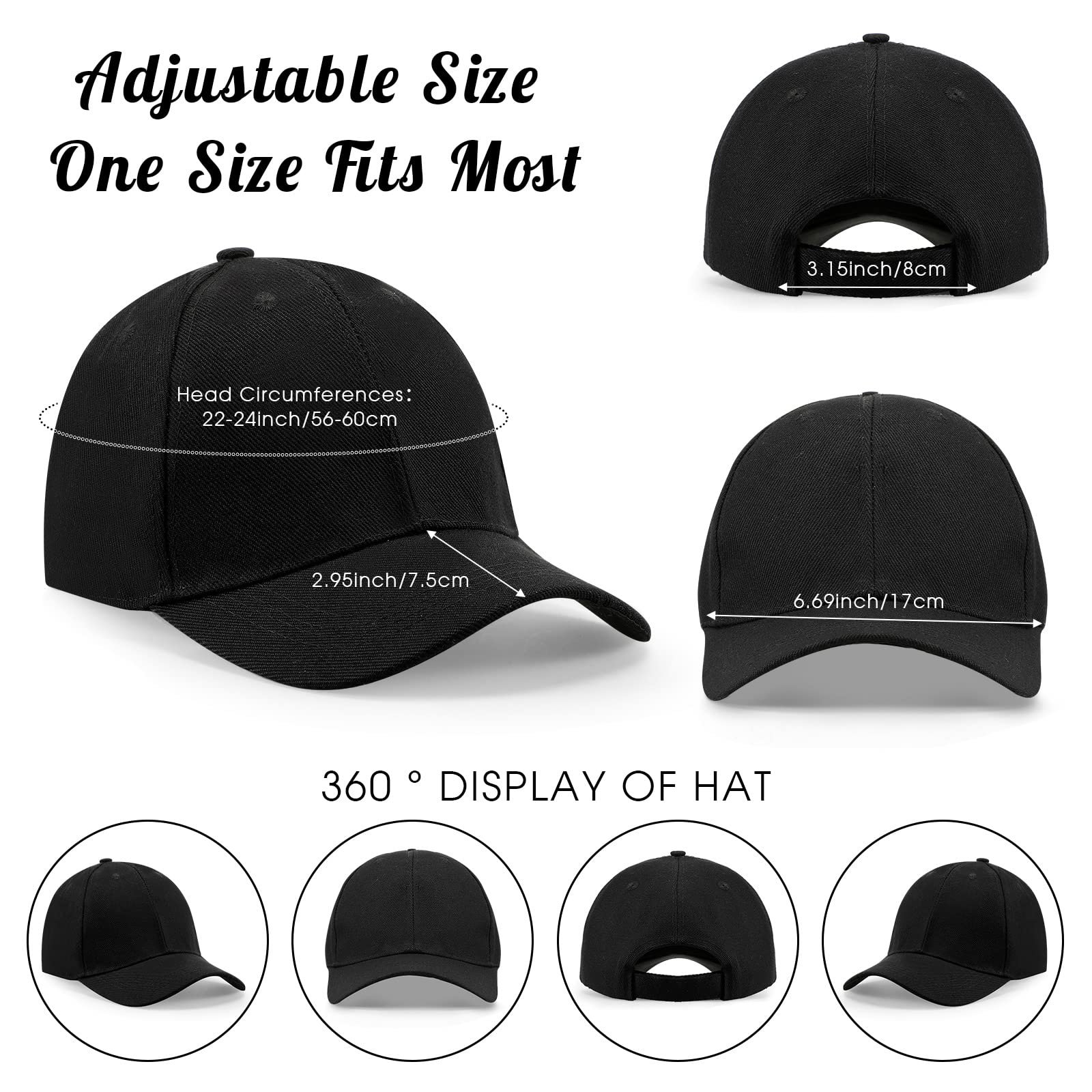 36 Pcs Black Baseball Cap Blank Trucker Hats Bulk Adjustable Denim 36 pcs black baseball cap blank trucker hats bulk adjustable denim