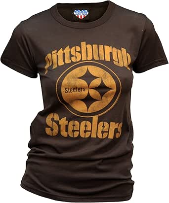Amazon.com : Pittsburgh Steelers Women's Retro Vintage T 