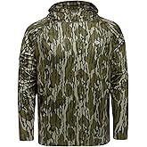 Mossy Oak Men's Camo Hoodie Lightweight Hunting Shirts