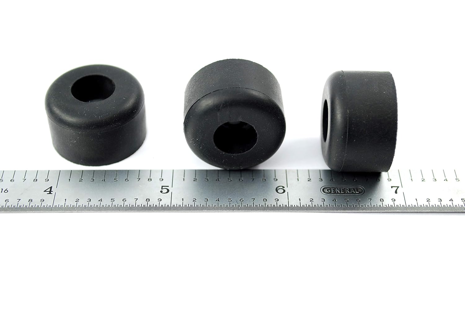 8 Strong Durable Bumper 3/16 Mounting Hole Large Rubber Bumper 7/8