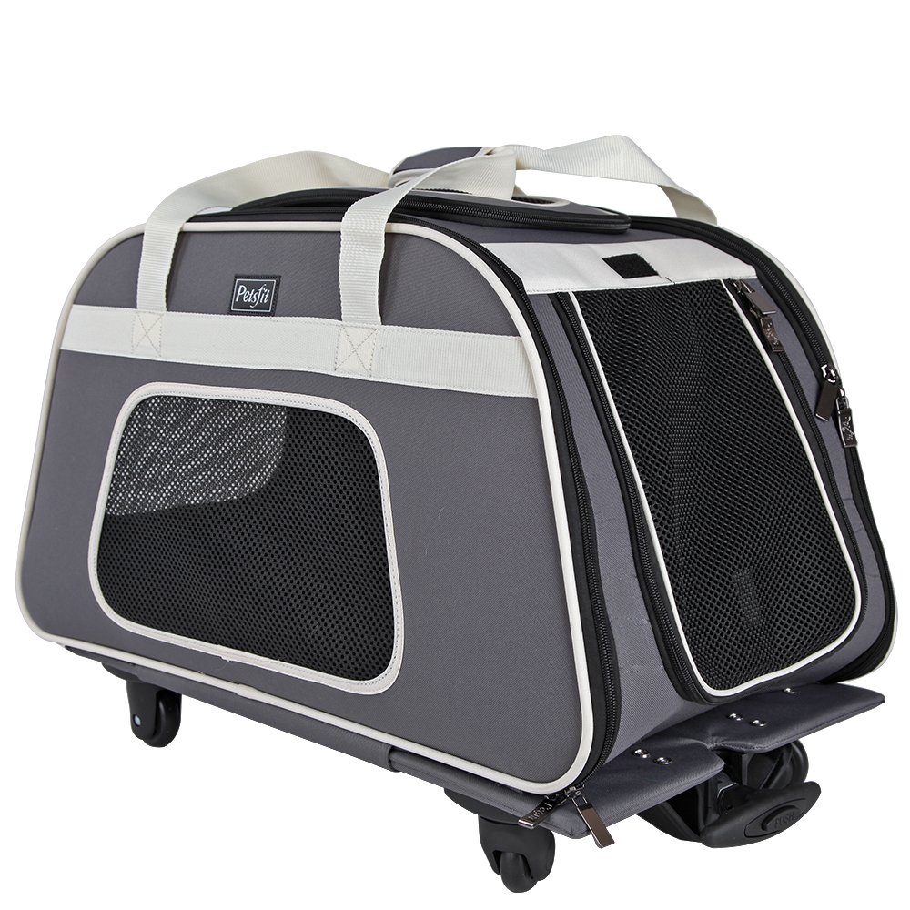 Pet Carrier With Wheels And Handle Bruin Blog