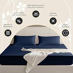 FreshCulture King Fitted Sheet Only – Premium