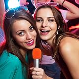Augshy Microphone Foam Covers 20 Pack Thick Wind Screen 1.4 in Caliber view 6