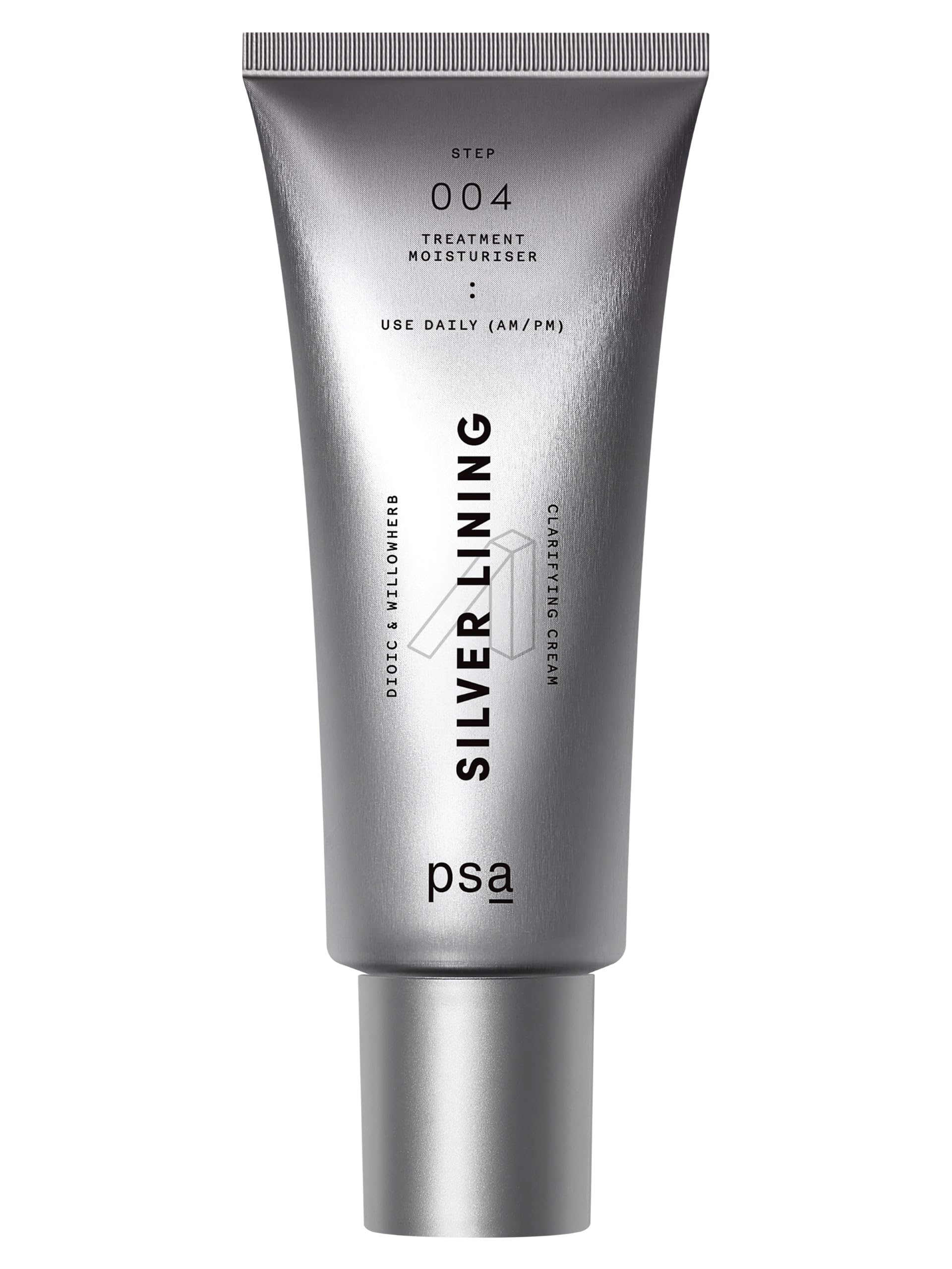 PSA SILVER LINING Dioic & Willowherb Clarifying Cream: Moisturiser For Blemish And Breakout-Prone Skin. 50 ml/1.7 oz