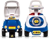 Hillington New My First Ride On and Push Buggy Car Blue view 2