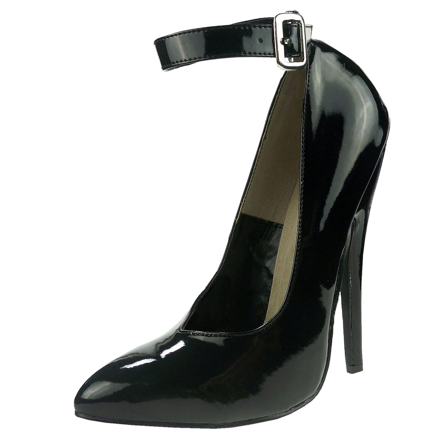 black evening pumps