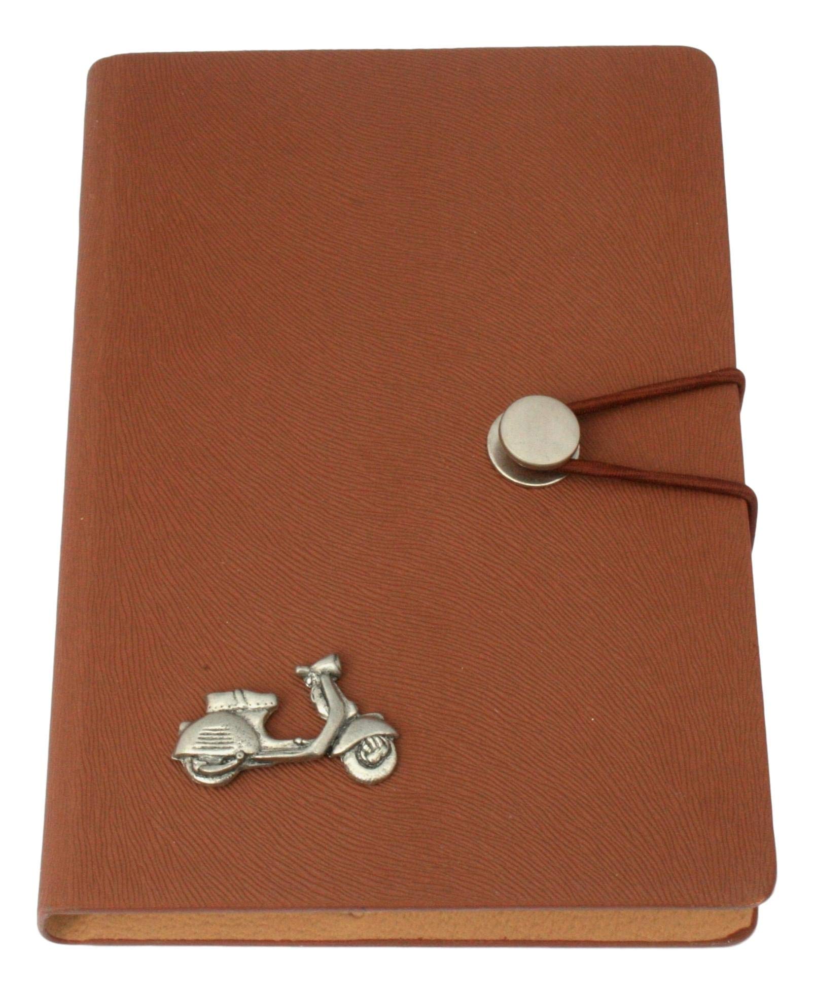 Italian Scooter Notebook A6 Pocket Sized Notepad Scooter Gift