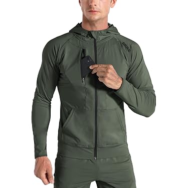 Chaqueta Deportiva Para Hombre Con Cremallera - Ligera, Transpirable, Corte Holgado - Ideal Para Correr, Ciclismo, Entrenamiento Al Aire Libre
