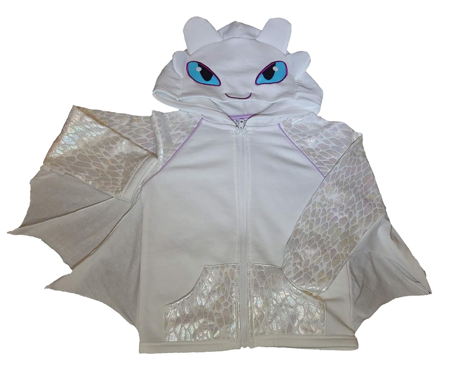 light fury costume hoodie