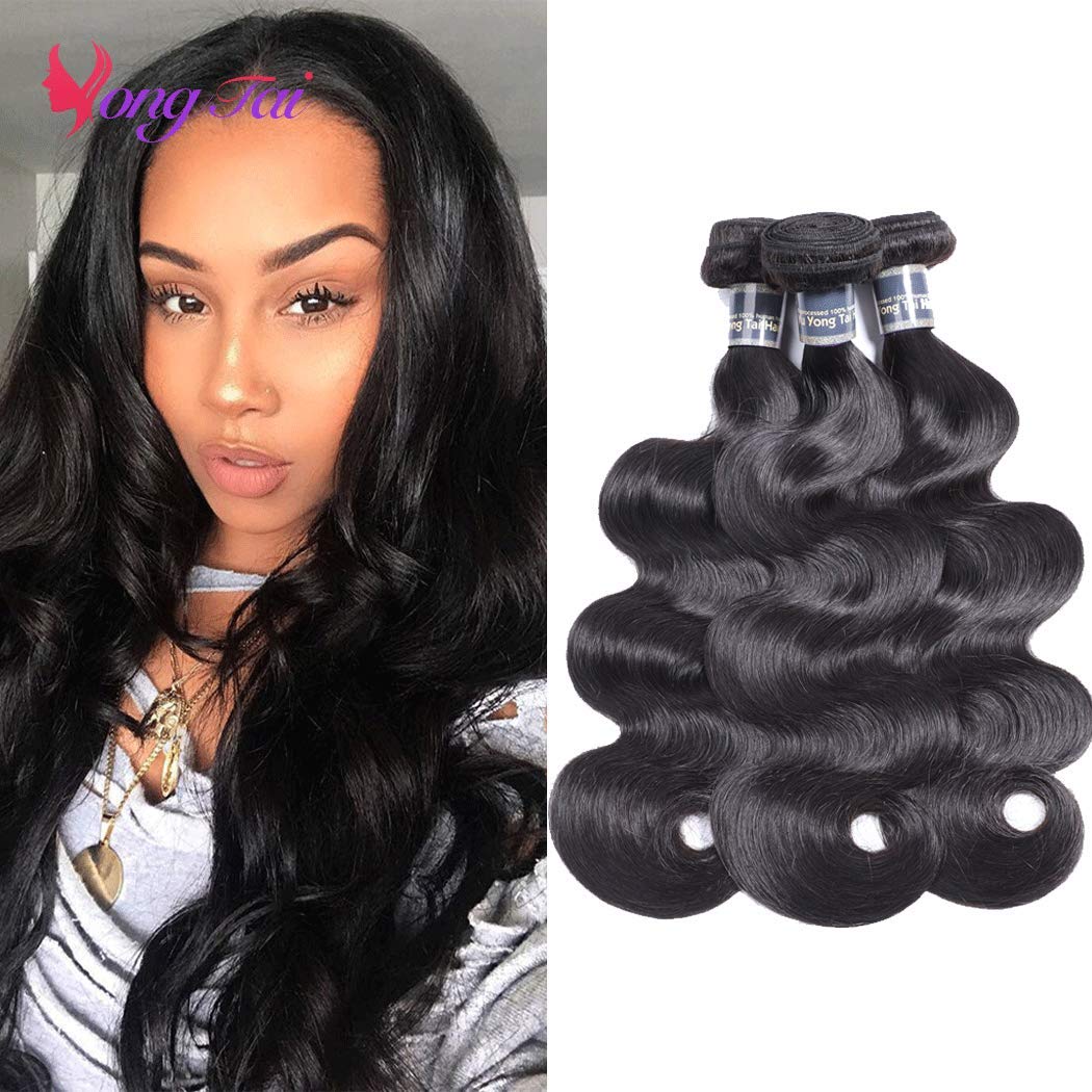 Amazon Com Brazilian Mink Virgin Hair 3 Bundles Body Wave 9a