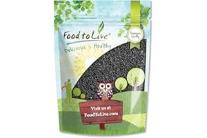 Food to Live - Black Cumin Seeds, 2 Pounds – Whole Raw Seeds, Bulk Spice, Vegan. High in Iron, Calcium and Magnesium. Pairs w