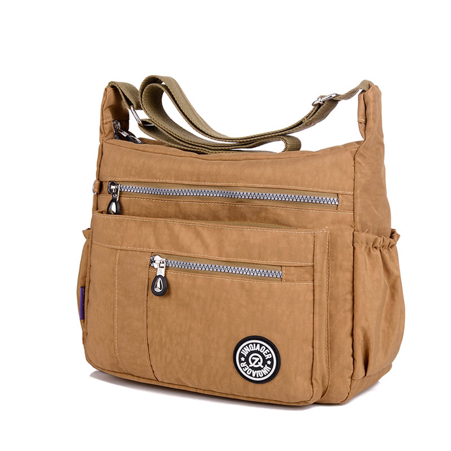 MeCooler Casual Shoulder Bag Women Cross Body Bag Lightweight Bookbags Waterproof Travel Messenger Bag for Sport Ladies Satchel