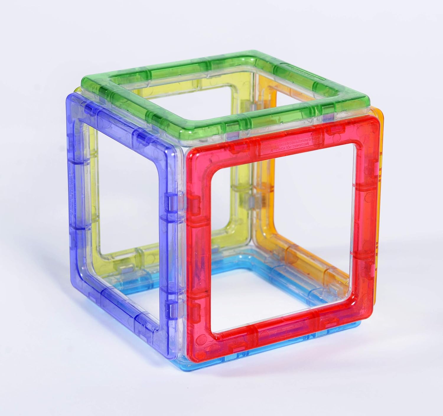Polydron - Crystal Megamag - Large Chunky Magnetic Construction Toy - Educational Learning Building Toy - Age 3+ - 36 Pieces - Image 5