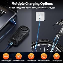 WSDCAM Wireless Bike Alarm with