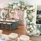 FlixCart Sage Green Balloon Arch Kit 101 Pcs DIY Garland Kit with Tools view 9