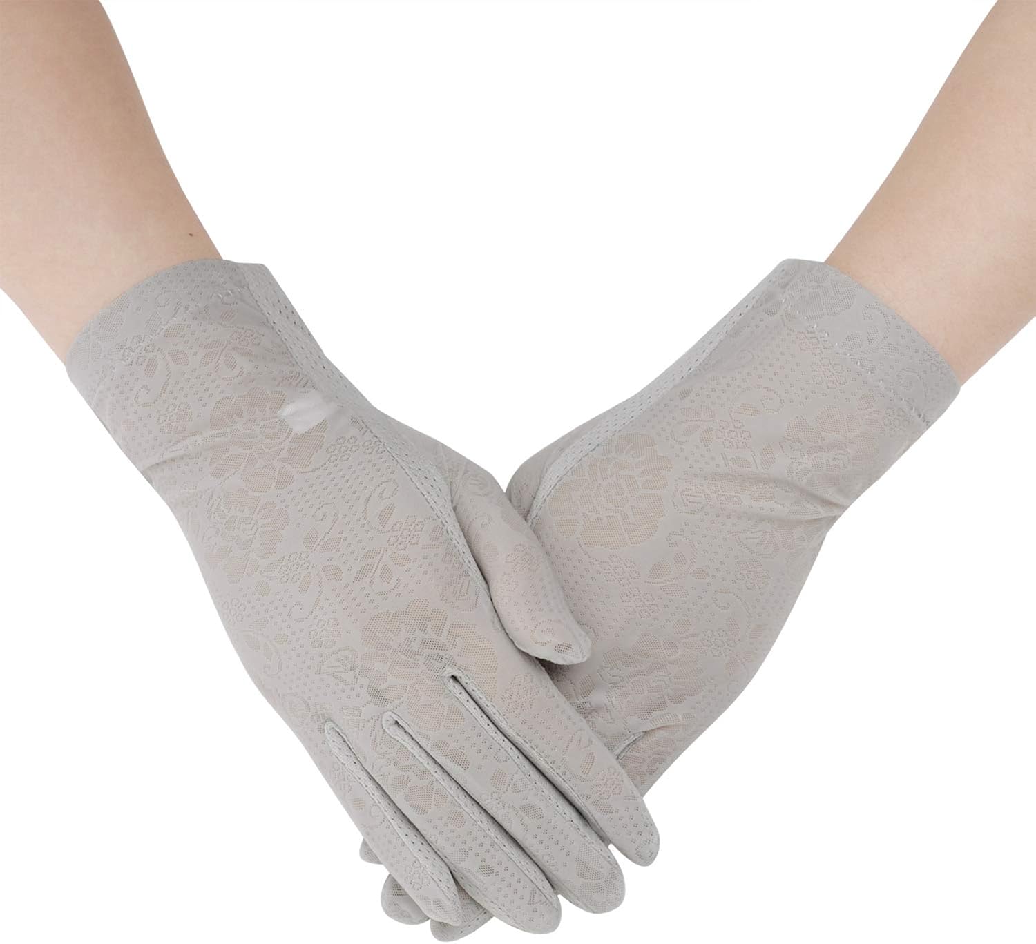 IPENNY Men’s Driving Gloves Non-Slip Gel Touchscreen UV Sun Protection Cycling Gloves : Clothing