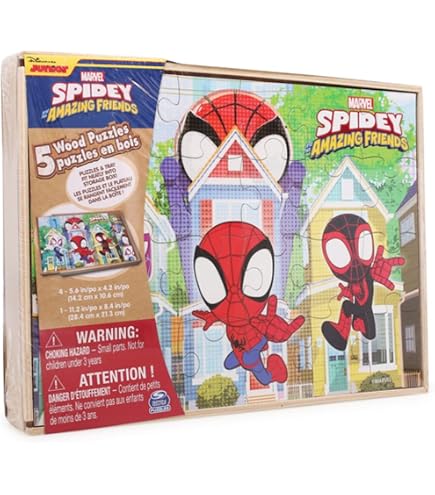 Ravensburger - Puzzles enfants - Puzzles 3x49 pièces - Spider-man en action