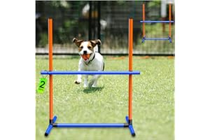 Dog Agility Training Equipment for Dogs, Dog Indoor Outdoor Backyard Agility Jumps Exercise Equipment