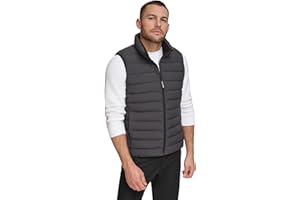 Calvin Klein mens Lightweight Insulated Quilted Zip Front Puffer Vest