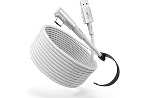 KIWI design 20FT Link Cable Compatible with Oculus/Meta Quest 3S Accessories, and Quest 3/2/Pro/Pico 4, USB3.0 Link Cable wit