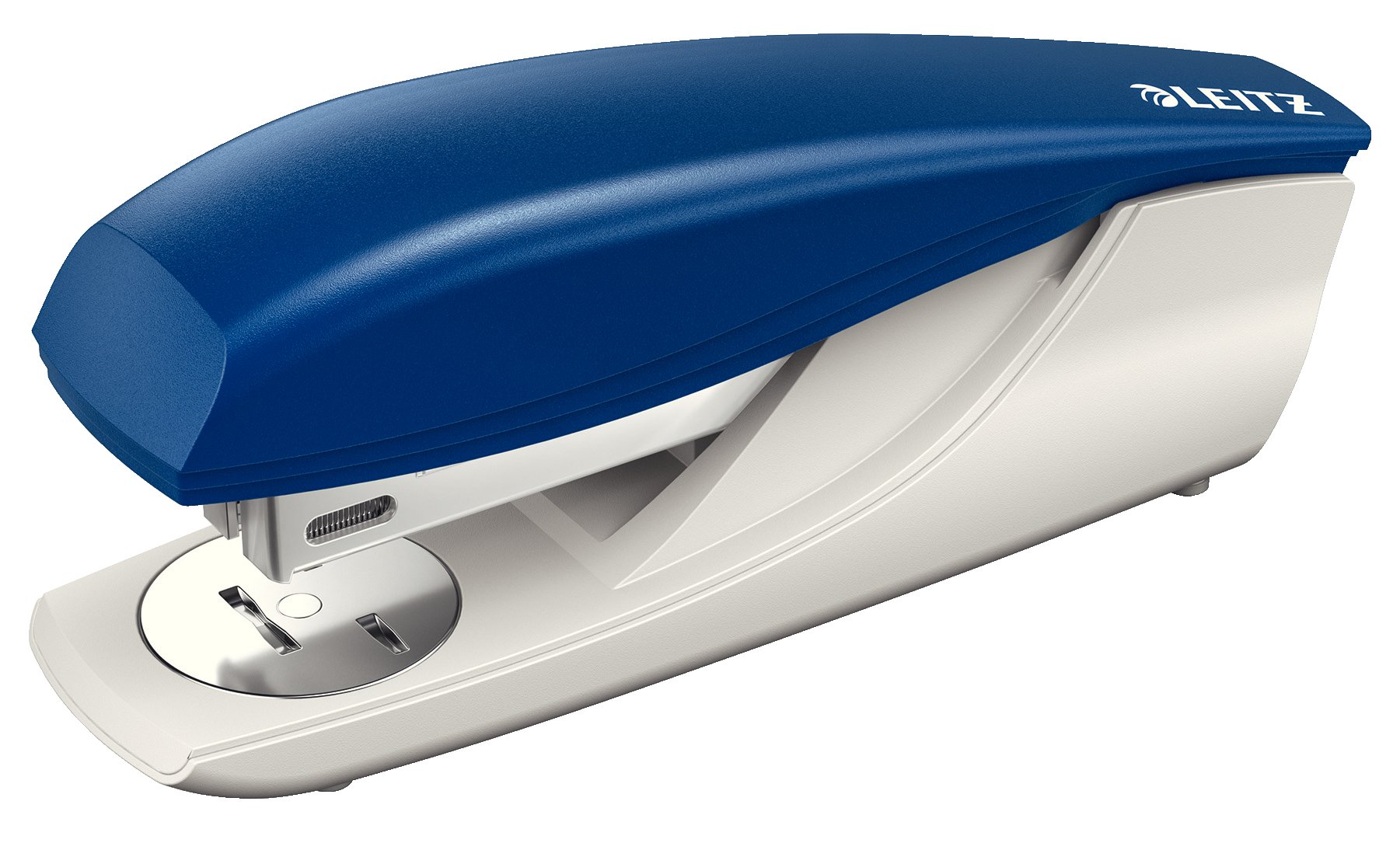 Leitz 55000135 Stapler, 30 Sheet Capacity, Ergonomic Plastic Body, Includes Staples, NeXXt Range, 55000035 - Blue