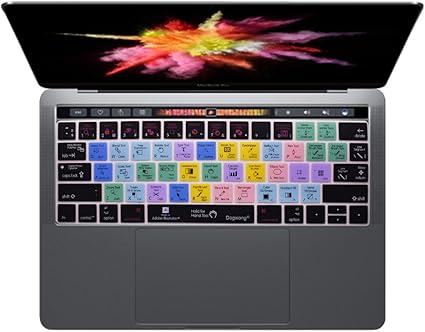 Amazon Dogxiong Adobe イラストレーター Ai ショートカット ホットキー シリコン キーボードカバー スキン Macbook Pro タッチバー付き 13インチと15インチ 159 A19 A1706 A1990 A1707 19 18 16 17年発売usバージョン Dogxiong キーボードカバー 通販