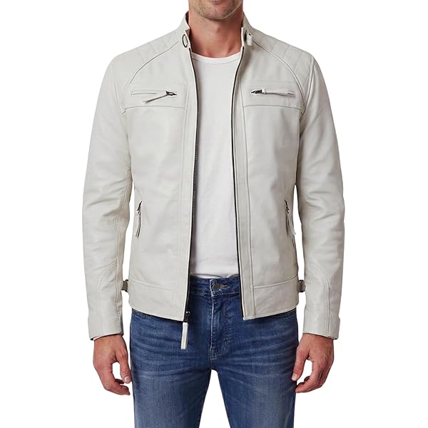 New Fashion Style Men's Distress Leather Jackets Motorcycle Bomber