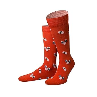 von Jungfeld - Herren Socken / Design Muster Strumpf Baumwolle 1 Paar gemusterte Icon Herrensocken viele Farben