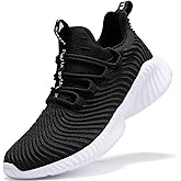 JMFCHI Boys Girls Kids' Sneakers Knitted Mesh Sports Shoes Breathable Lightweight Running Shoes for Kids Fashion Athletic Casual Shoes