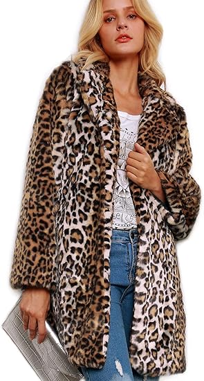 animal print parka
