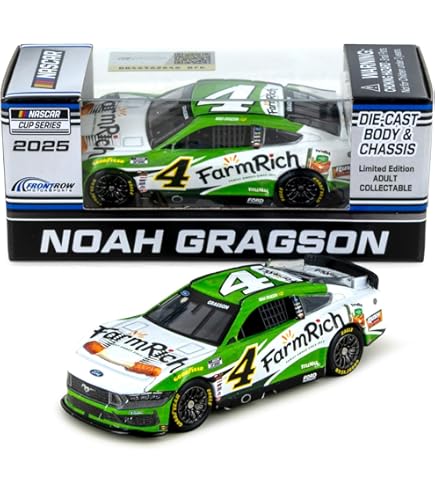 Amazon.com: Next Gen Nascar Authentics 1:64 Scale Free Sticker