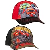 Nickelodeon Boys Blaze & The Monster Machines 2 Pack Cotton Baseball Cap (Ages 2-4)