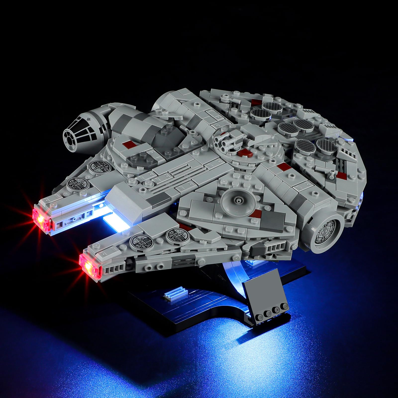Photo 1 of BRIKSMAX Led Lighting Kit for Lego-75375 Millennium Falcon - Compatible with Lego Star Wars Building Set- Not Include Lego Set