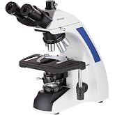 AmScope T720 1000X Plan Infinity Kohler Laboratory Trinocular Compound | 40X-1000X Magnification Range Compound Biological Microscope