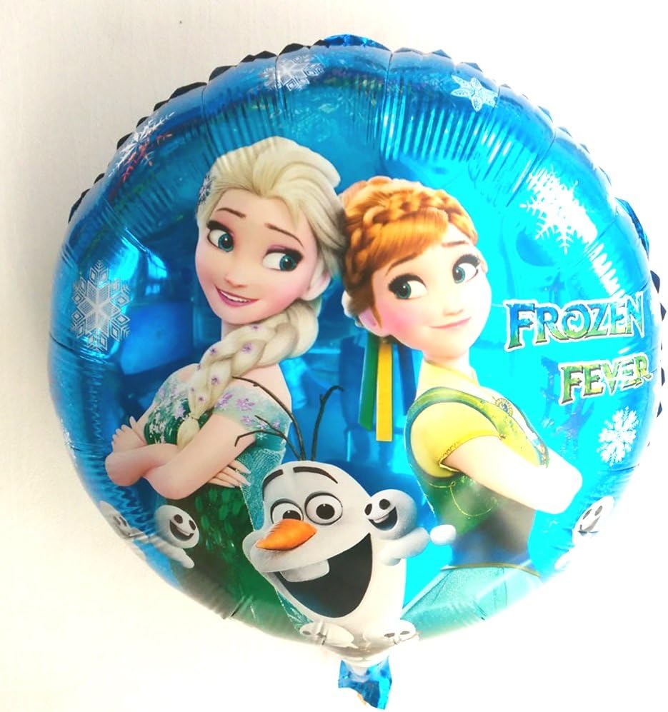 Just Crystals Boutique 3x Large Frozen Fever Princess Anna Elsa Foil