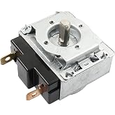 LDEXIN 60 Minutes Time Controller Timer Switch 60M Replacement Timer for Electronic Microwave Oven Cooker, Short Shaft