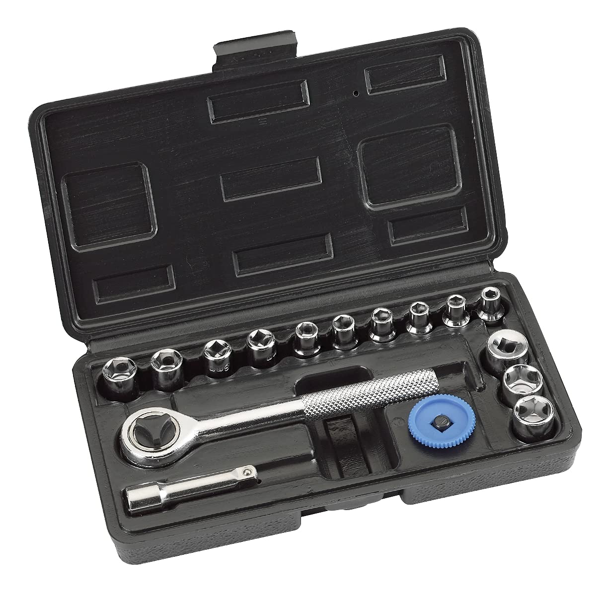 kwb Kraftixx socket wrench set, 16-piece 371990