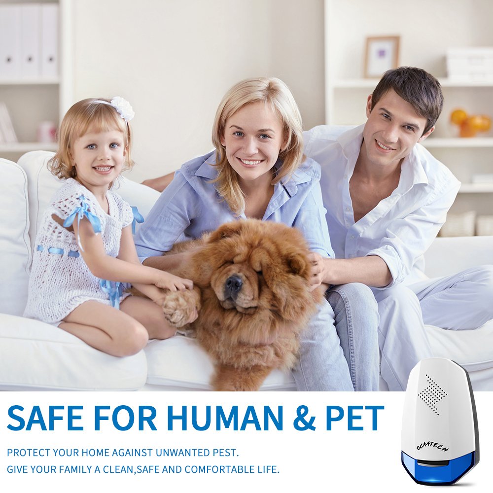 Ocaatech Ultrasonic Pest Repellent Electronic Pest Repeller 6 Packs