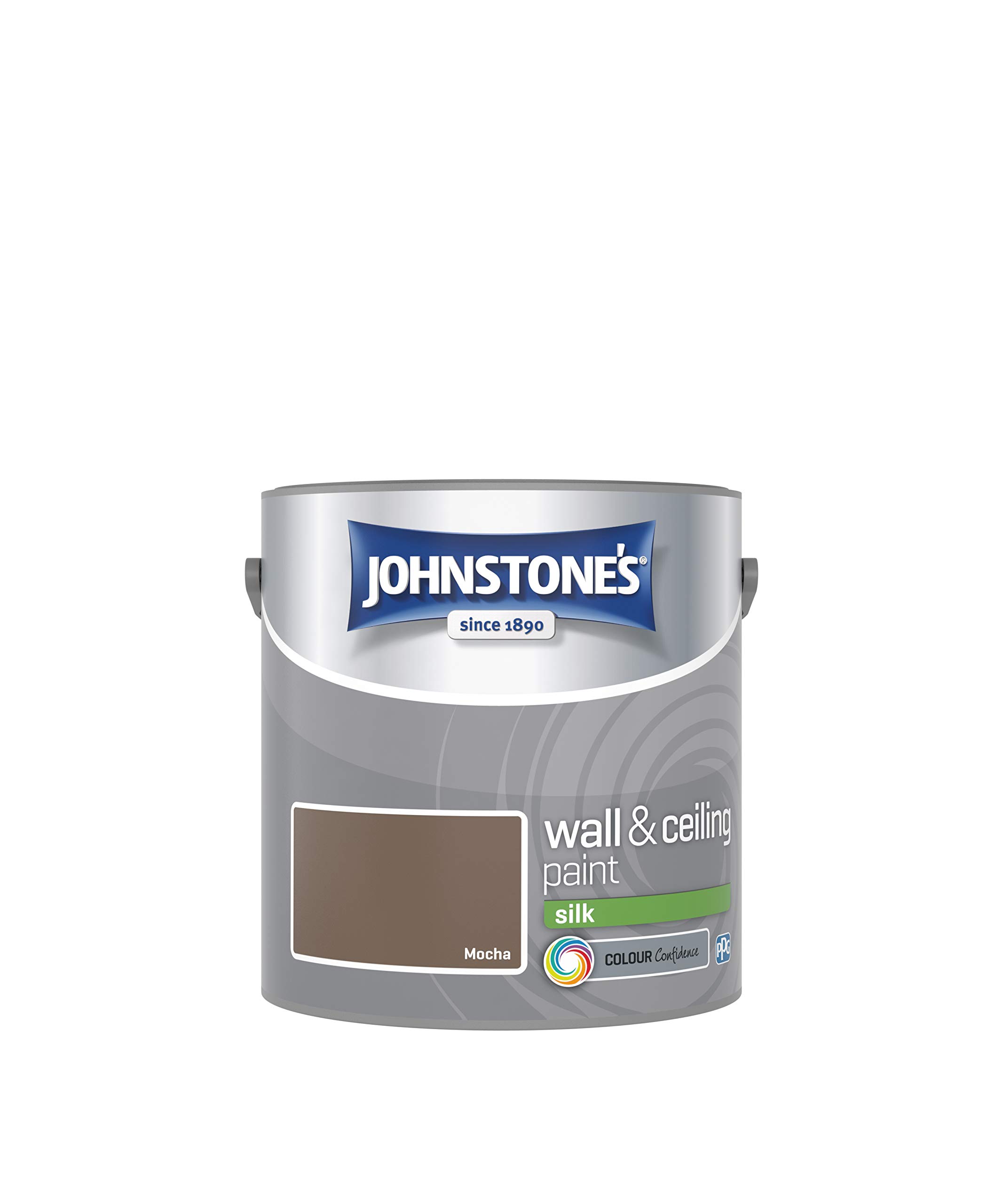 Johnstone's Wall and Ceiling Silk Emulsion Paint - Mocha 2.5L