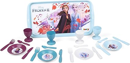 Frozen 2 Kids Diner Set Compleet Met Play Bestek Lade Glazen En Borden 21 Stuks Leeftijden 3 Made In France Amazon Nl