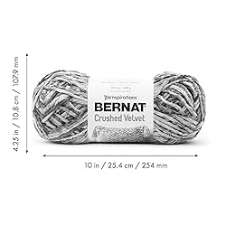 Bernat Crushed Velvet Br Magneta Yarn - 2 Pack of