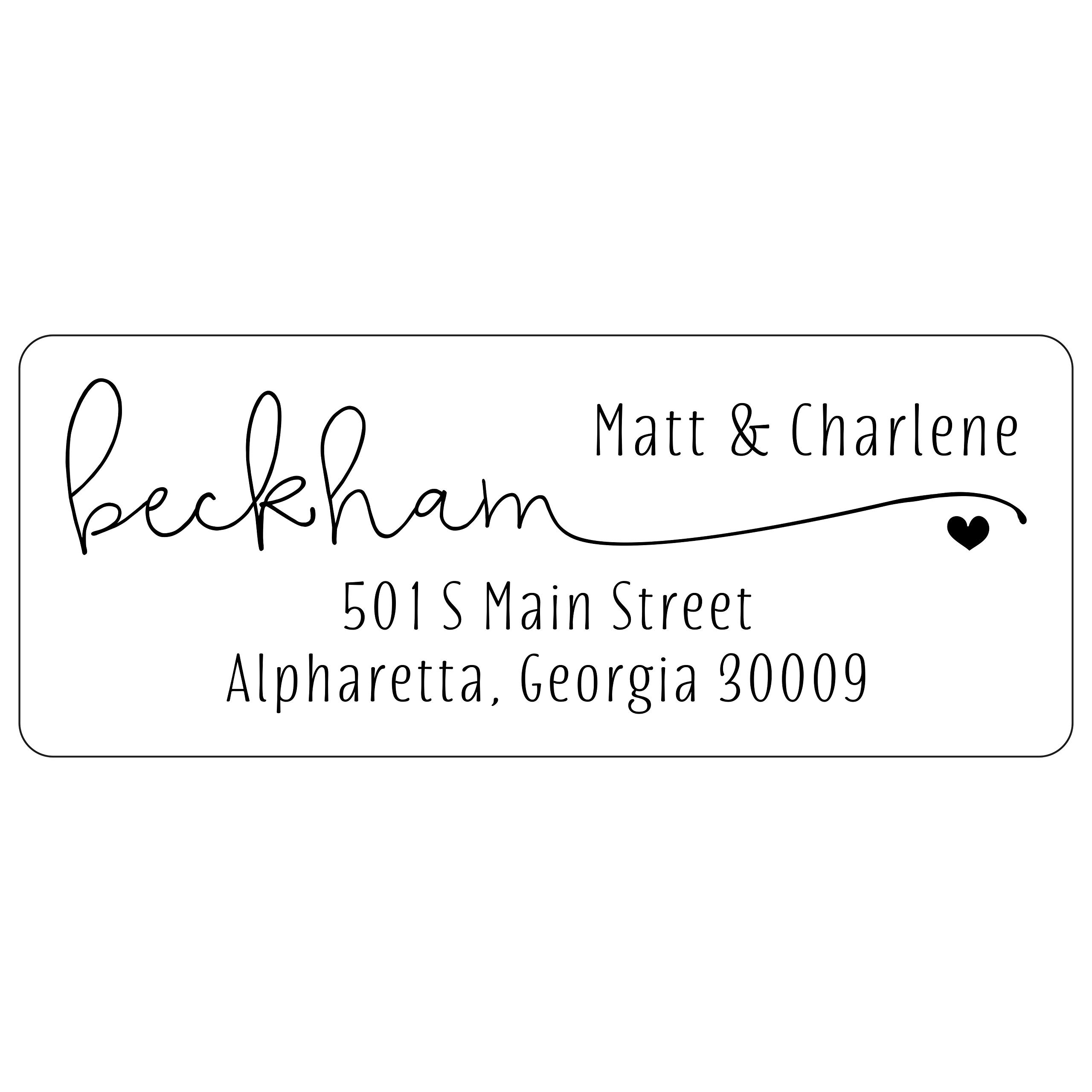 stick on return address labels