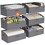 Lifewit Storage Baskets for Shelves, 6 Packs