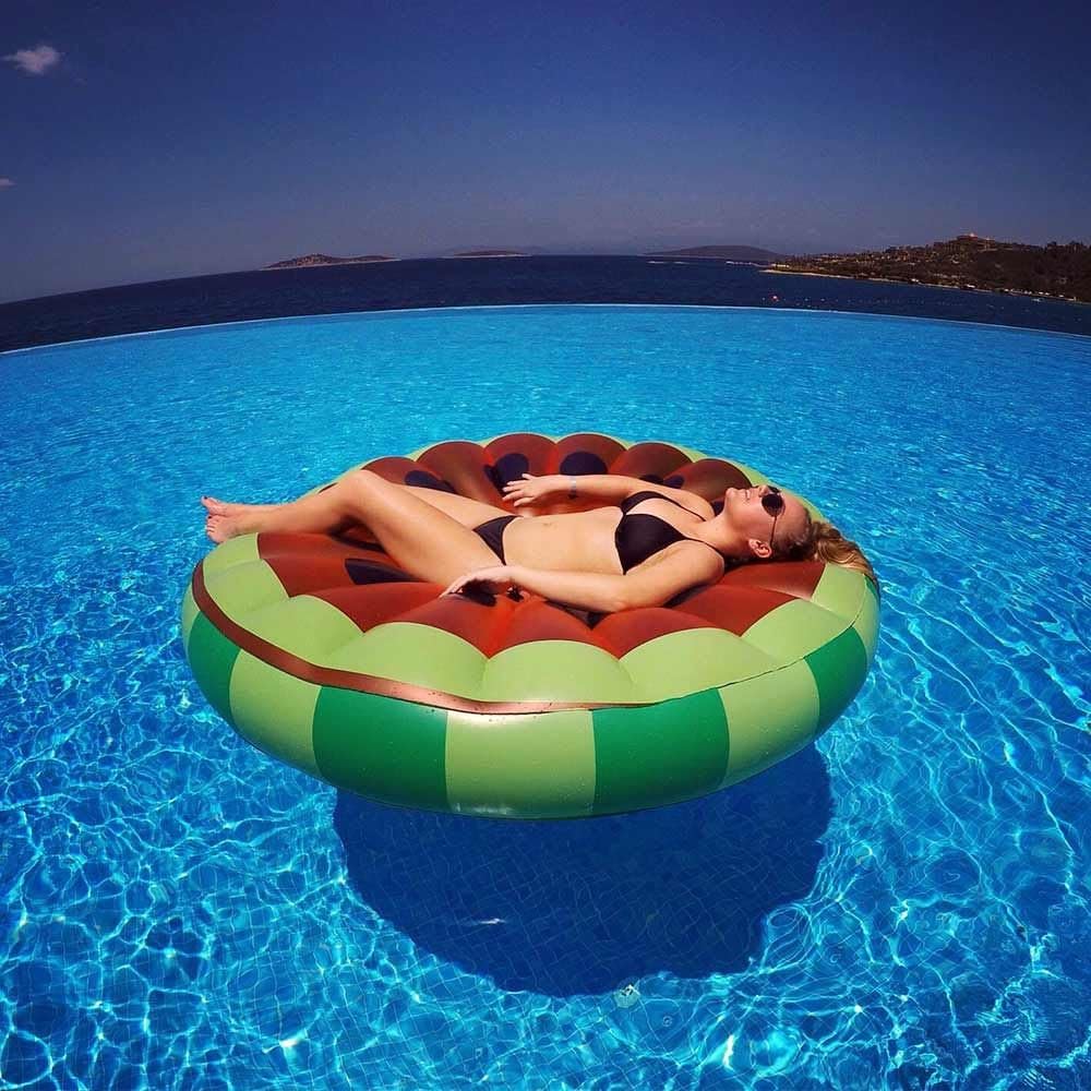 Novelties Direct Inflatable Giant Watermelon Slice Pool Lounger