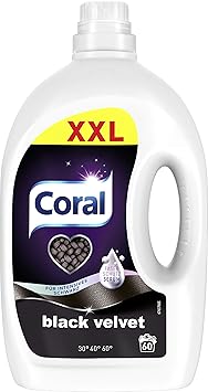 Coral Feinwaschmittel Black Velvet flüssig 60 WL, 1er Pack (1 x 60 WL)
