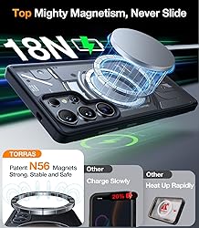 TORRAS Magnetic Shockproof for Samsung Galaxy S25