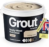 Hemway Cream Ready Mixed Grout & Fix 4.5kg/2.5L Wall & Tile Adhesive